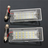 18 diod LED Numer Lampki tablicy rejestracyjnej Biała lampa do BMW X5 E53 X3 E83